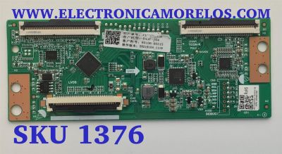 T-CON PARA TV VIZIO / NUMERO DE PARTE 60106-00515 / TC.P430FHDLV1D.3 / 4300096448 / 20210104_1119 / B21020962-0A00478  / PANEL BOEI430WU1 / DISPLAY CC430LV2D / MODELO D43F-J04 LBVTC9